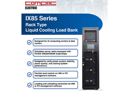 IX85 Series Rack Type Liquid Cooling Load Bank